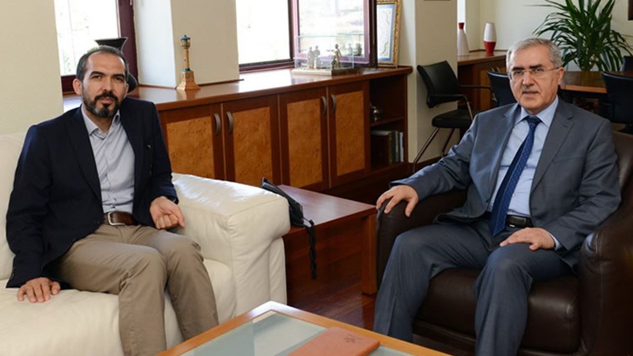 AK Parti Milletvekili Ahmet Özdemir'den rektöre ziyaret