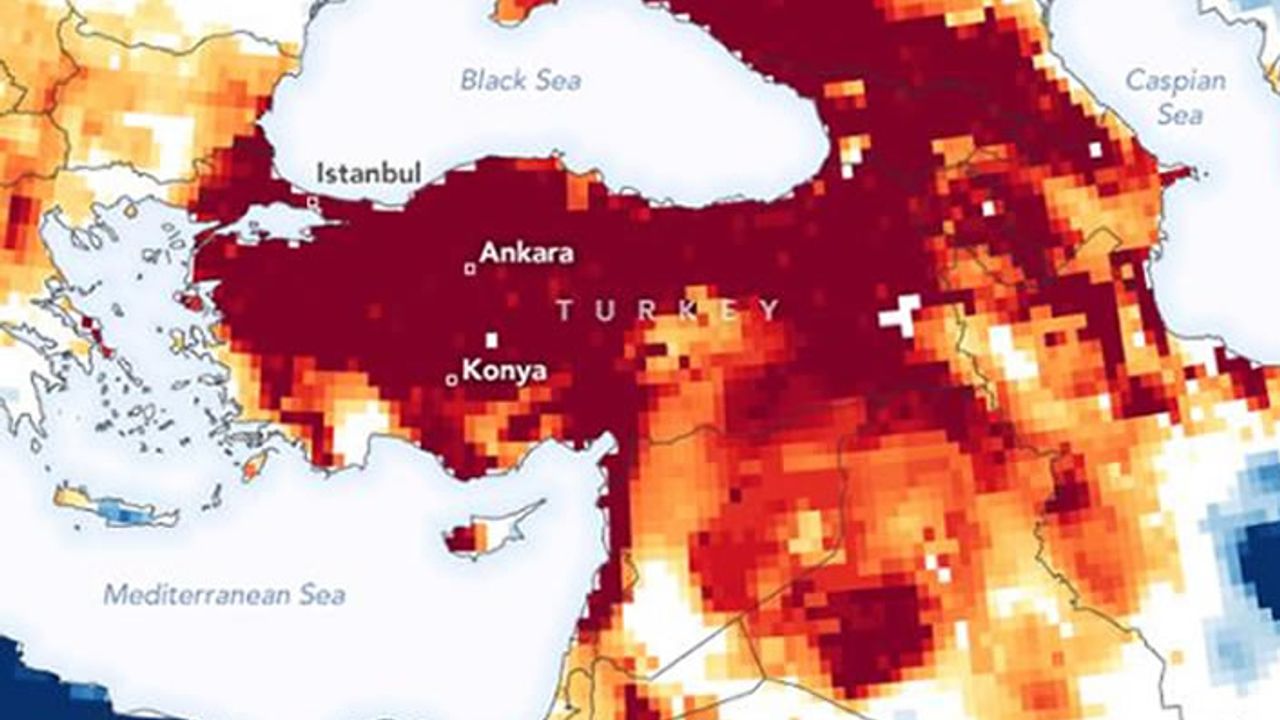NASA, Türkiye’yi harita ile uyardı! Herkes barajları konuşuyor ama tehlike çok daha büyük!