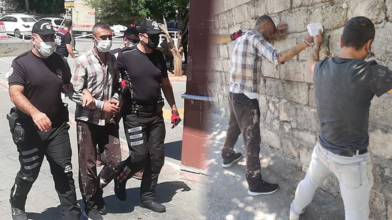 Kahramanmaraş polisi, aranan bir şahsı metruk binada yakaladı