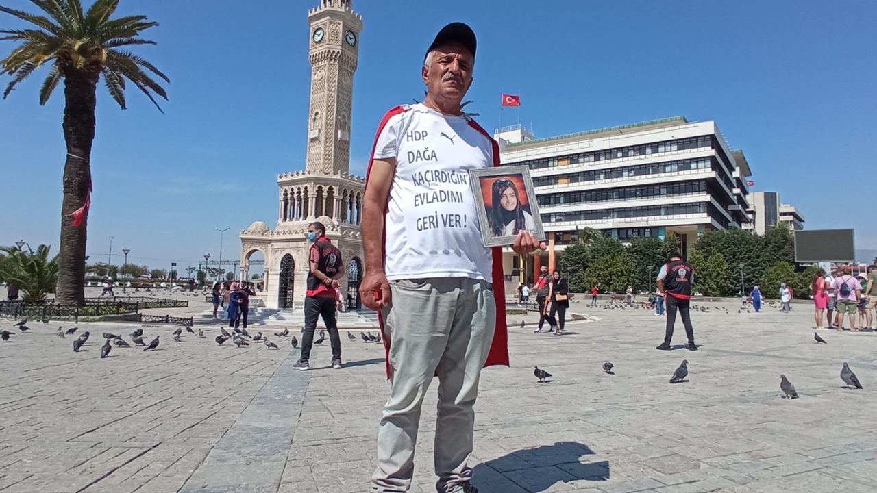 742 gündür evlat nöbeti tutan baba Ankara'ya yürüyüşe geçti
