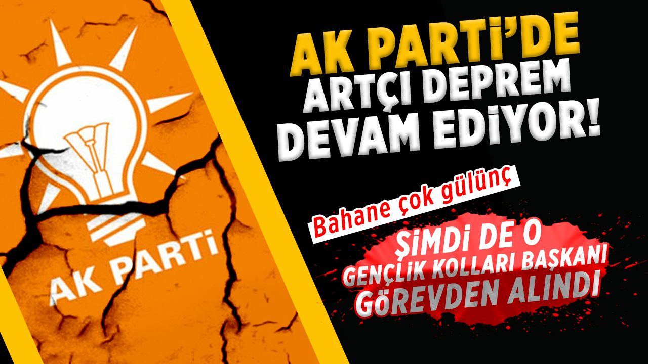 Kahramanmaraş AK Parti'de artçı depremler devam ediyor