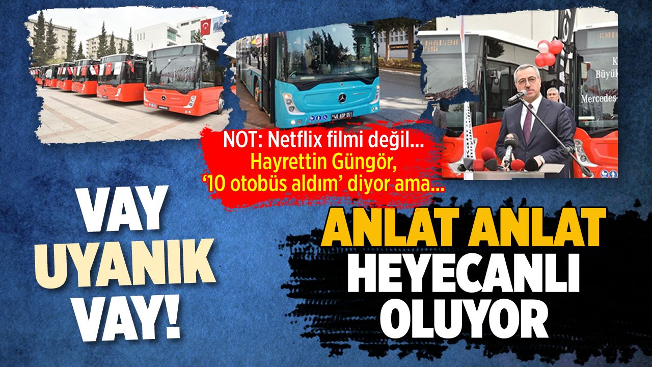 Büyükşehir Belediyesi'nin aldık dediği '10 yeni otobüs' gerçeği
