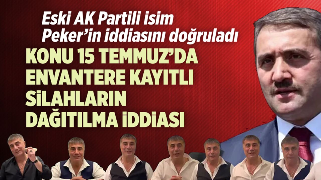 Selim Temurci, Sedat Peker'in 'kayıp silahlar' iddiasını doğruladı