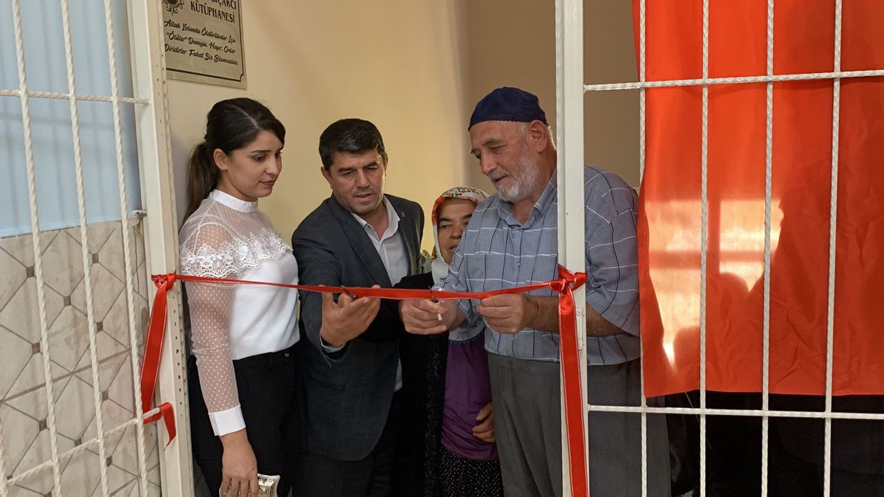 Kahramanmaraş şehidi Ahmet Bıçakçı'nın adı kütüphaneye verildi