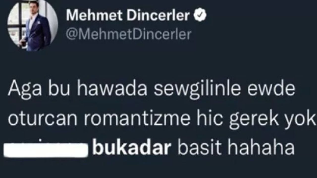 Mehmet Dinçerler'in geçmiş tweet'leri sosyal medyayı salladı