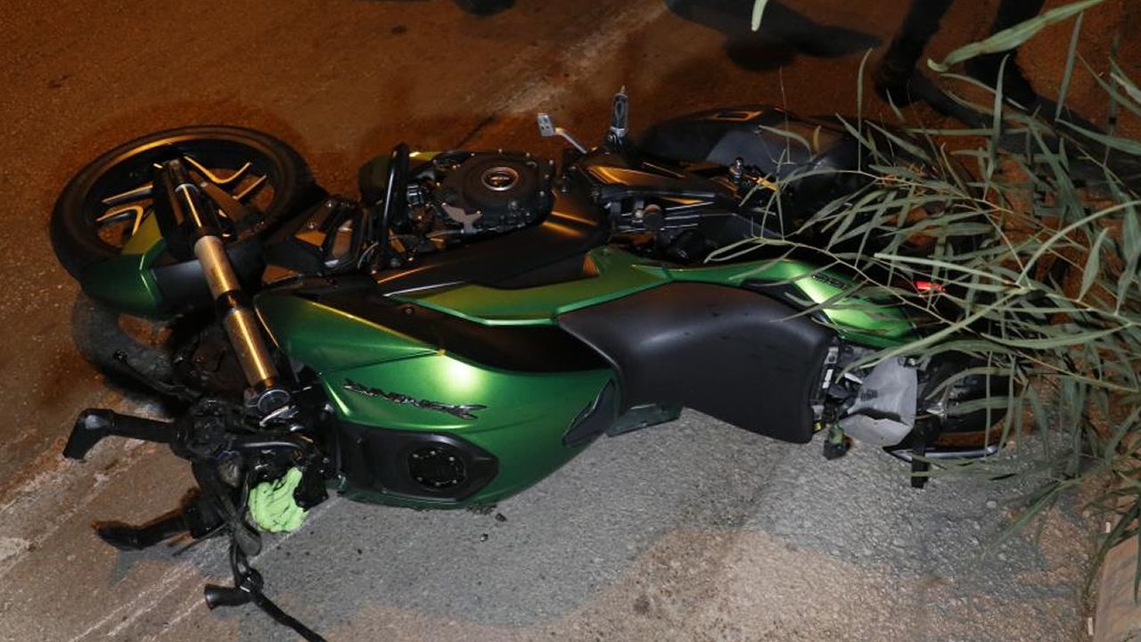 Markete gitmek için arkadaşından motosiklet aldı, kaza yapıp hayatını kaybetti