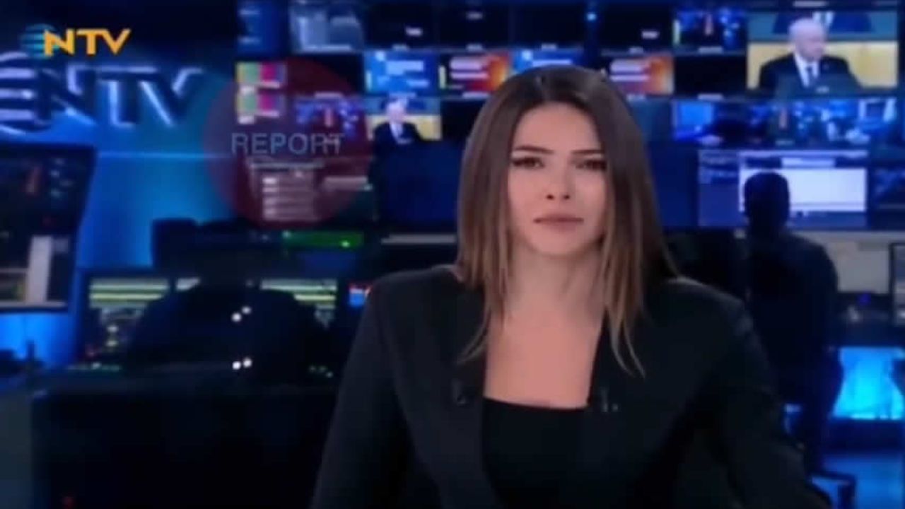 NTV haber spikeri canlı yayında depreme yakalandı! O anlar böyle görüntülendi