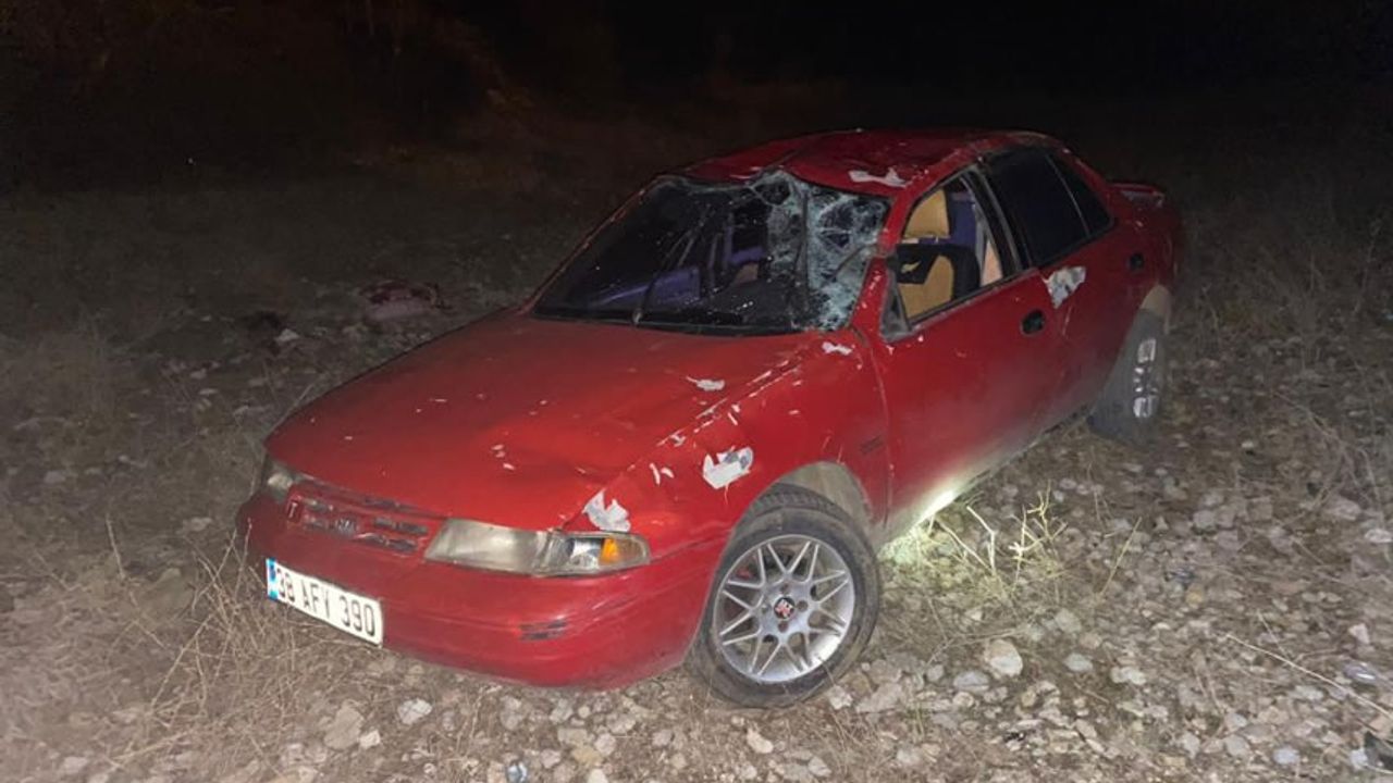 Kahramanmaraş'ta şarampole yuvarlanan aracın sürücüsü hayatını kaybetti