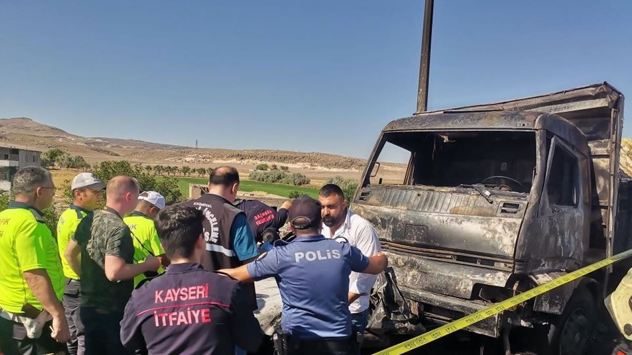 2 kişinin yanarak can verdiği kazada kamyon şoförünün cezası belli oldu!