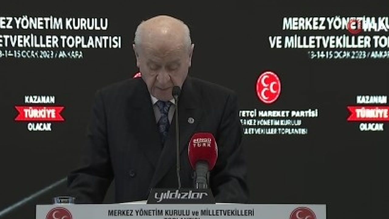 MHP lideri Bahçeli'den Altılı Masa'ya çağrı: 'Cumhurbaşkanımız Erdoğan'ın etrafında tek yumruk olalım'