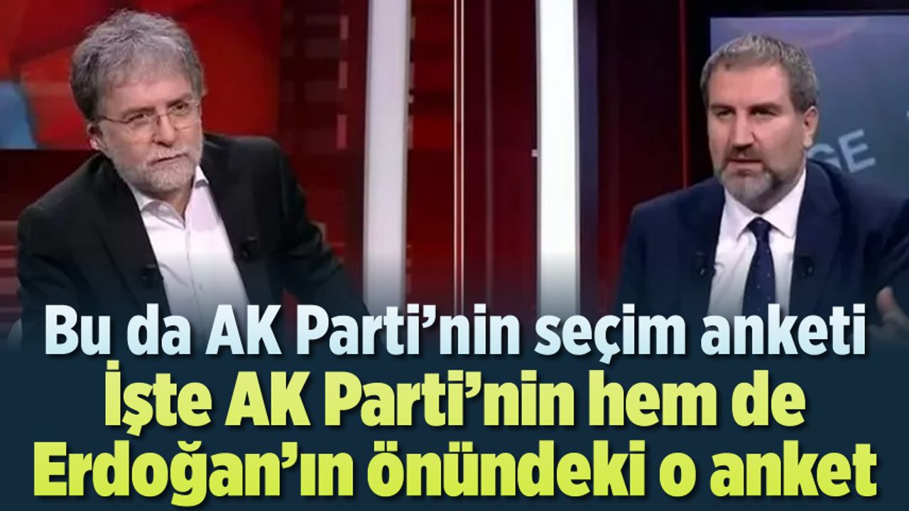 Erdoğan ve AK Parti'nin masasındaki son anketi Mustafa Şen paylaştı