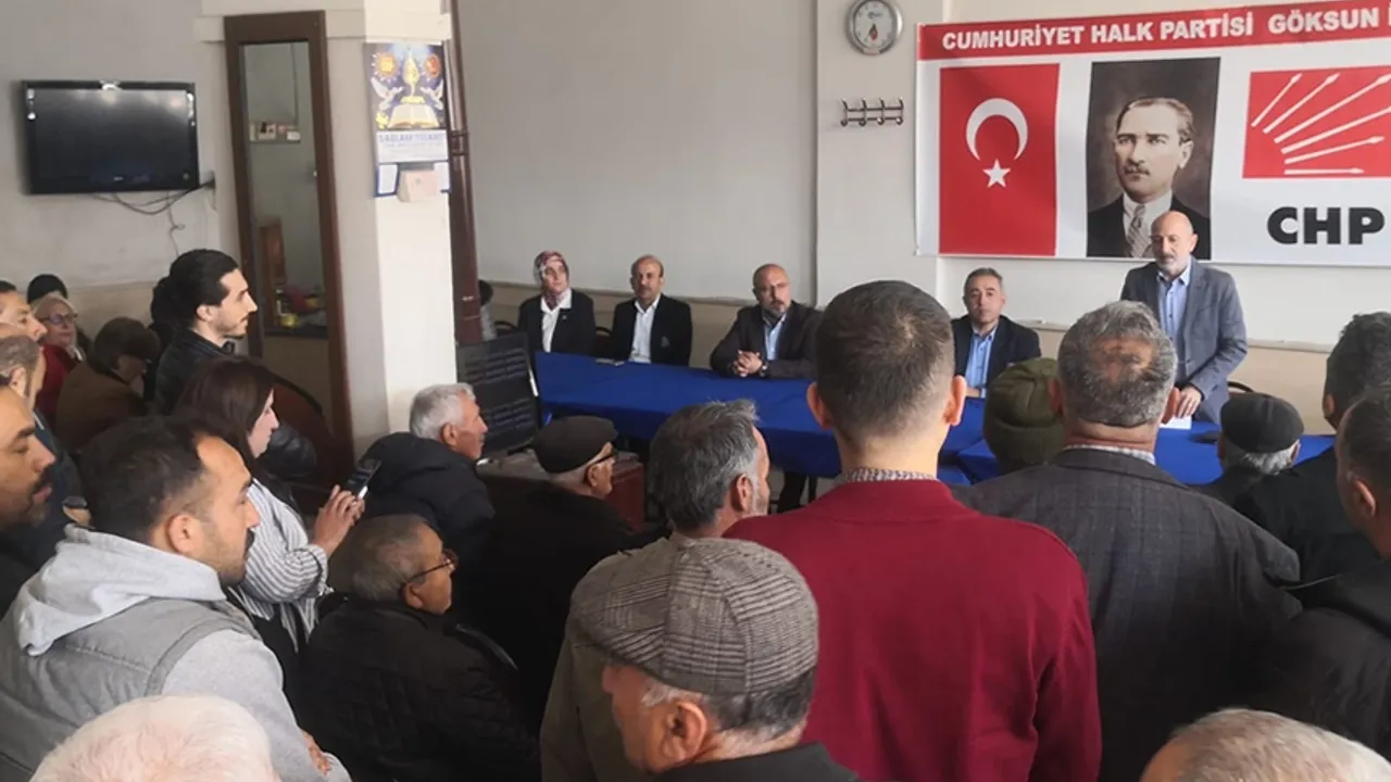 CHP Kahramanmaraş Milletvekili adaylarından Göksun'a ziyaret