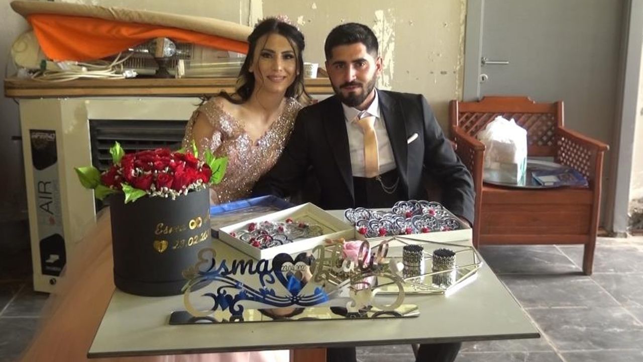 İş makinesi operatörü Kahramanmaraş'ta tanıştığı depremzede ile nişanlandı
