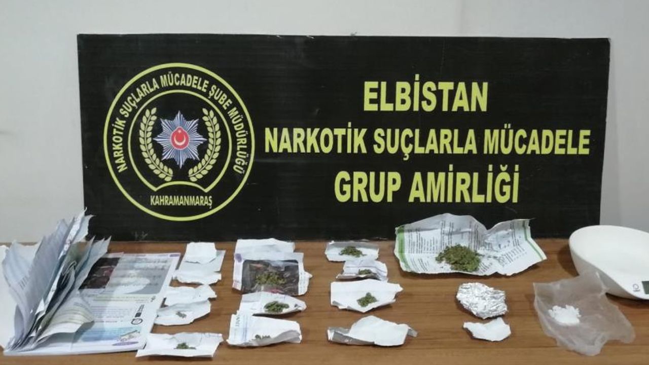 Kahramanmaraş'ta uyuşturucu satıcısı tutuklandı