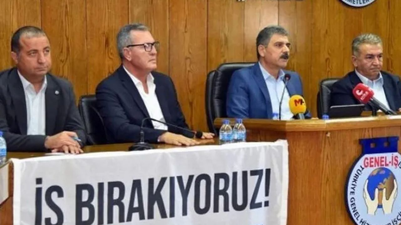 Türkiye Genel İş Sendikası iş bırakma kararı aldı