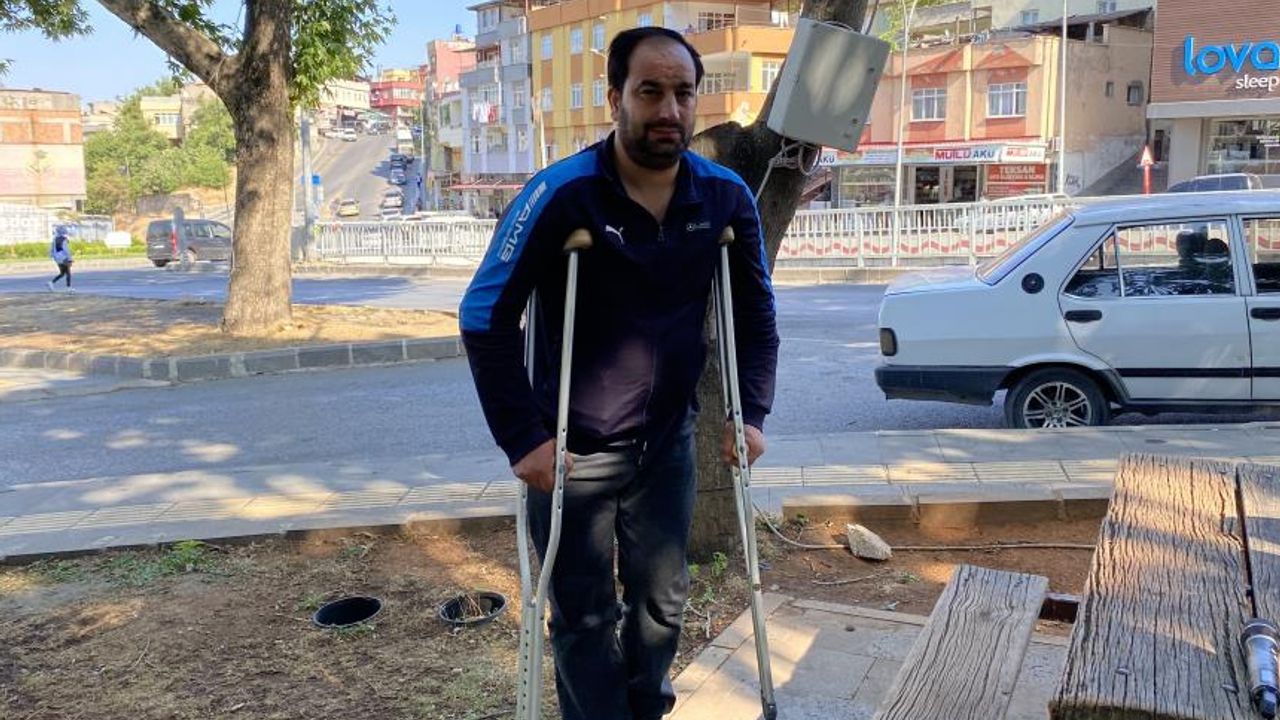 Kahramanmaraş'ta görünmez kaza engelli bıraktı, iyileşmesi için ameliyat olması gerekiyor