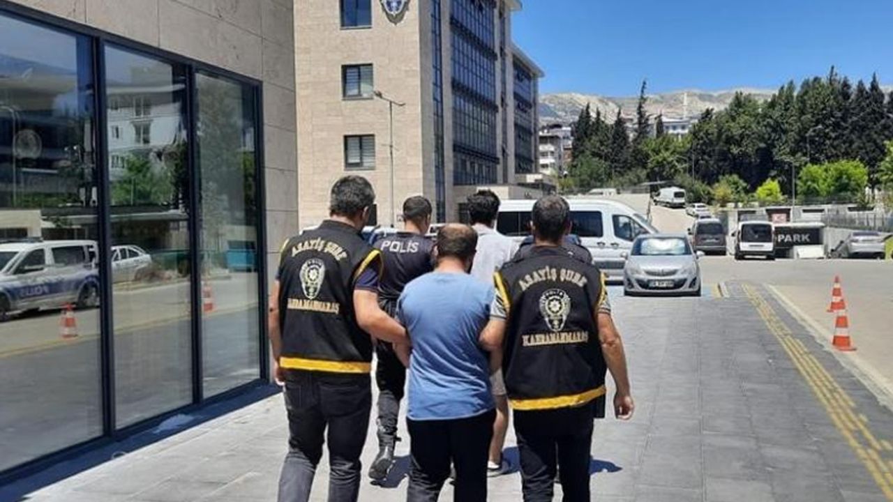 Kahramanmaraş'ta hırsızlık suçundan ceza alan 2 şahıs yakalanıp tutuklandı