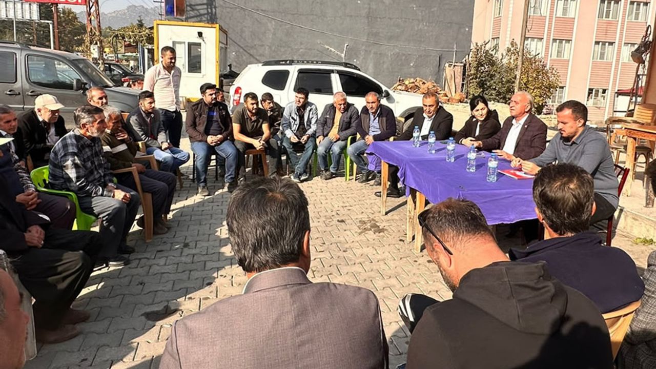 CHP'li Zabun, Tekir Mahallesi'nde vatandaşlarla buluştu