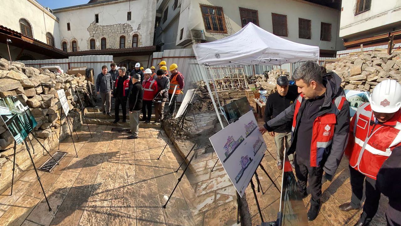 Kahramanmaraş'ın tarihi mirası için umut dolu adımlar! Restorasyon çalışmaları devam ediyor