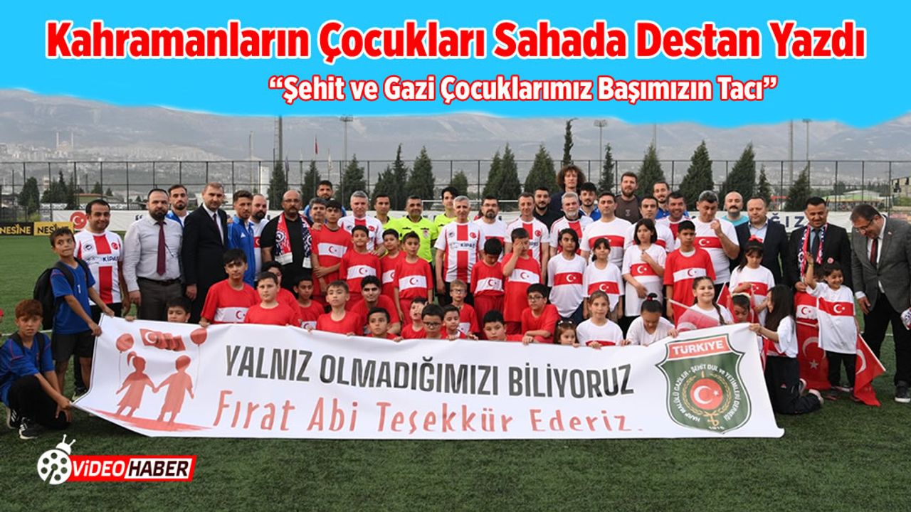 Kahramanların Çocukları Sahada Destan Yazdı!