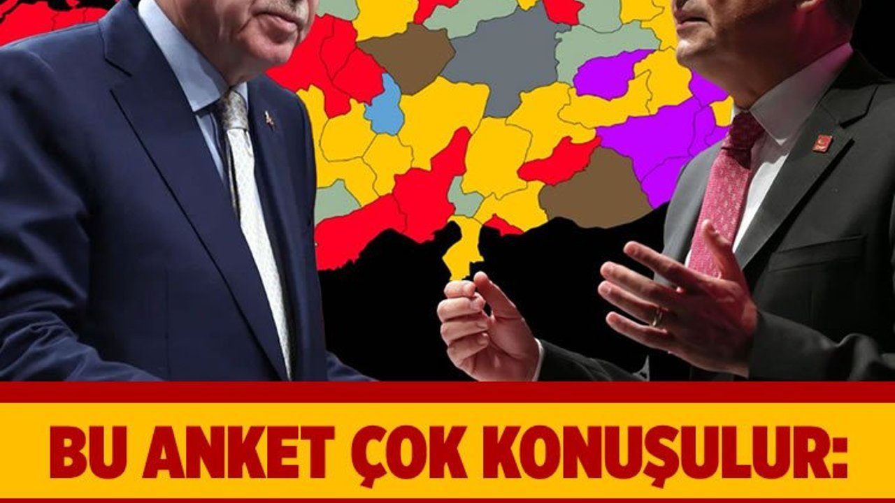 Bu anket çok konuşulur: İşte son yerel seçime göre el değiştiren illerimiz