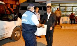 Türkoğlu Belediyesi'nden berber ve kuaförlere gıda yardımı