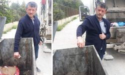 Kahramanmaraş'ta çöp konteynerinde bulduğu altını polise teslim etti
