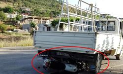 Kahramanmaraş'ta 18 yaşındaki gencin öldüğü feci kaza kamerada