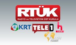 RTÜK'ten Halk TV, Tele 1, KRT ve Flash TV'ye ceza! Gerekçe...