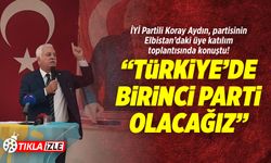 Koray Aydın: Türkiye'de birinci parti olacağız