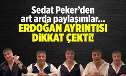 Sedat Peker peş peşe paylaşımlara devam ediyor: Erdoğan ayrıntısı dikkat çekti!