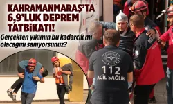 Kahramanmaraş'ta okulda nefes kesen deprem ve yangın tatbikatı