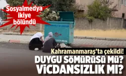 Kahramanmaraş'ta çöpün önündeki kadınların fotoğrafı gündem oldu