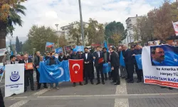 Kahramanmaraş'ta Çin'in Doğu Türkistan politikaları protesto edildi