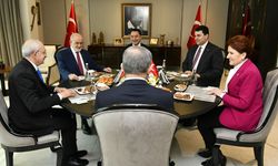 Kritik Altılı Masa toplantısı sonrası ortak açıklama: Erdoğan'ın adaylığı mümkün değil!