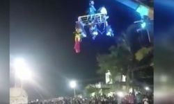 Hindistan'da festival alanındaki vinç devrildi: 4 ölü, 9 yaralı