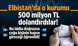 Elbistan’da o kuruma kayyım atanacak iddiası