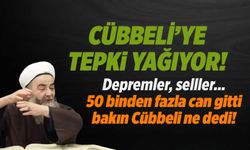 Cübbeli Ahmet'e tepki yağıyor! 50 binden fazla can gitti, bakın o neye bağladı