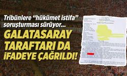 Galatasaray taraftarına Cumhurbaşkanına hakaret tutanağı