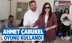 Milletvekili Adayı Çabukel oyunu kullandı