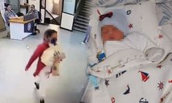 Hastaneden bebeği kaçırdılar! Elindeki örtüyle kamufle etmeye çalıştı
