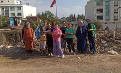 Kahramanmaraş'taki depremde okulu yıkılan mahalleli yenisinin yapılmasını istiyor