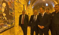 Afşin'de 1. Akdeniz Bienali ile depremin izleri kültür sanatla siliniyor