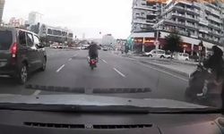 İlginç görüntü: Motosikletinin plakasını söktü oda yetmedi bakın ne yaptı