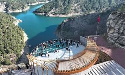 Kahramanmaraş'ta Ali Kayası Cam Teras'a ziyaretçi akını