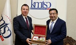 TSKB Genel Müdürü Bilgiç'ten KMTSO'ya ziyaret