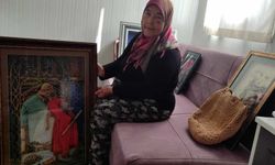 Kahramanmaraş'ta depremzede kadının tablo tutkusu geçim kaynağı oldu