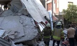 İstanbul Küçükçekmece'de bir bina çöktü!