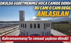 Kahramanmaraş'ta Cuma namazı için camiye gidenler şoka uğradı!