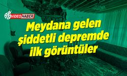 Malatya'da meydana gelen şiddetli depremin ilk görüntüleri...